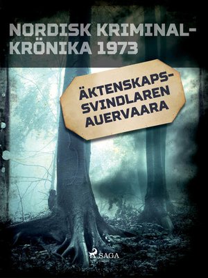 cover image of Äktenskapssvindlaren Auervaara